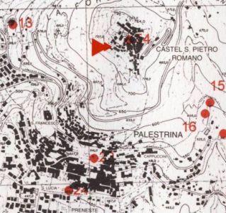 Fig. 1. Localizzazione del tratto restaurato 