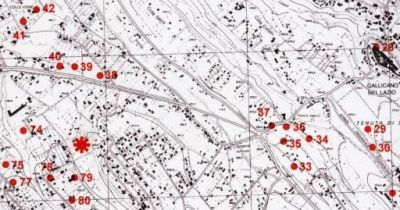 Fig. 1. Localizzazione del sito (rif. Carta Archeologica della Provincia di Roma, 2004, Tav. LXXXII)