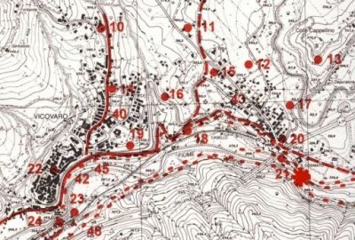 Fig. 1. Localizzazione del sito (rif. Carta Archeologica della Provincia di Roma, 2004, Tav. LV)