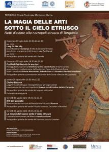 Notti Estate Tarquinia MANIFESTO