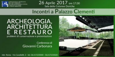 Invito conferenza Giovanni Carbonara